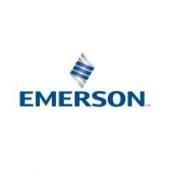 Image presents the logo of the EMERSON company
