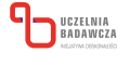 Obraz przedstawia logo programu Inicjatywa Doskonałości Uczelnia Badawcza Politechniki Warszawskiej